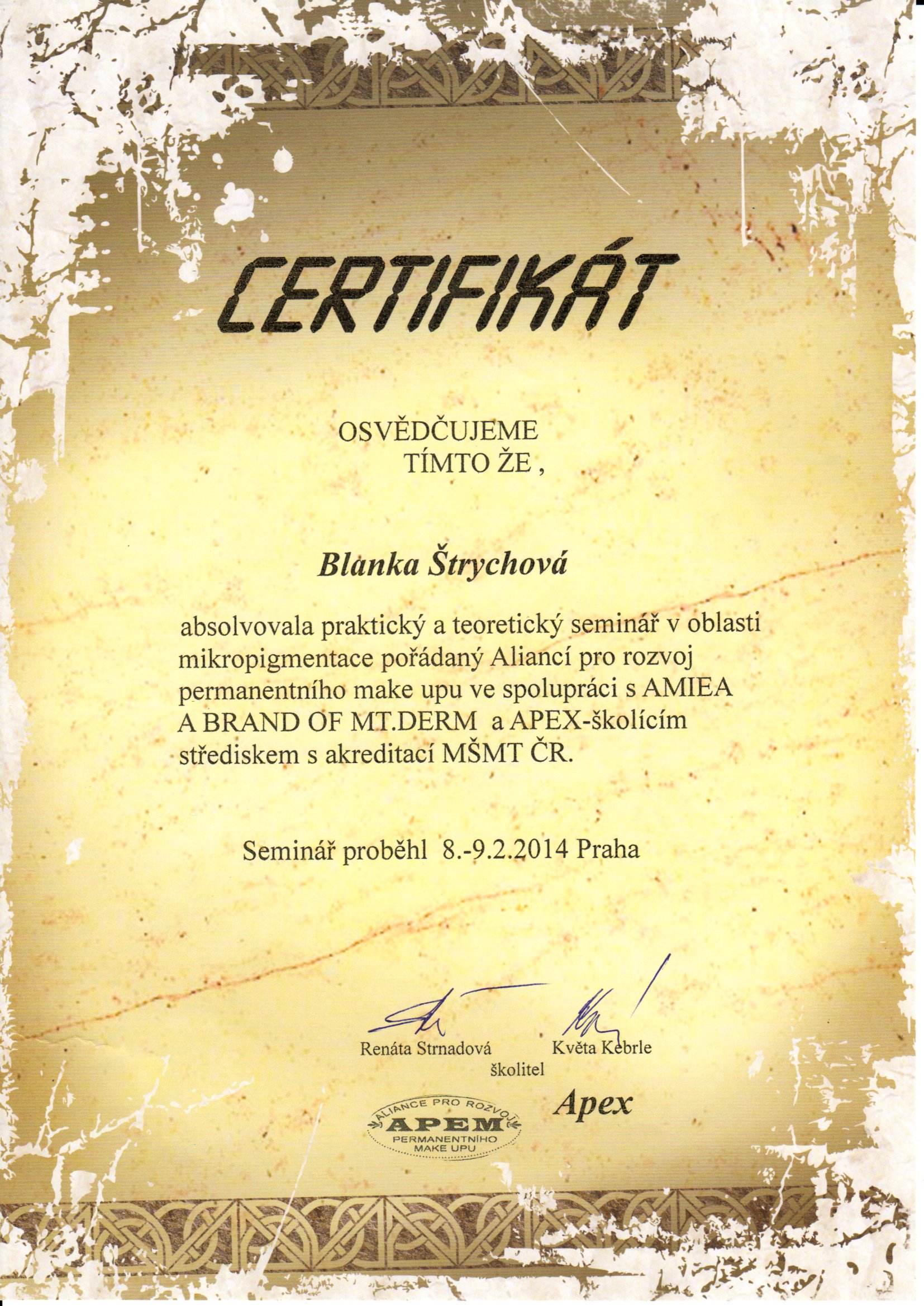 certifikat 16