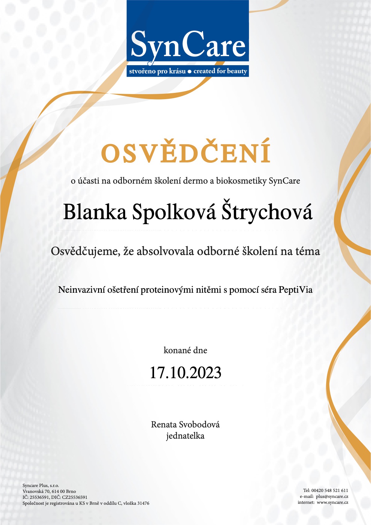 Blanka Spolková Štrychová